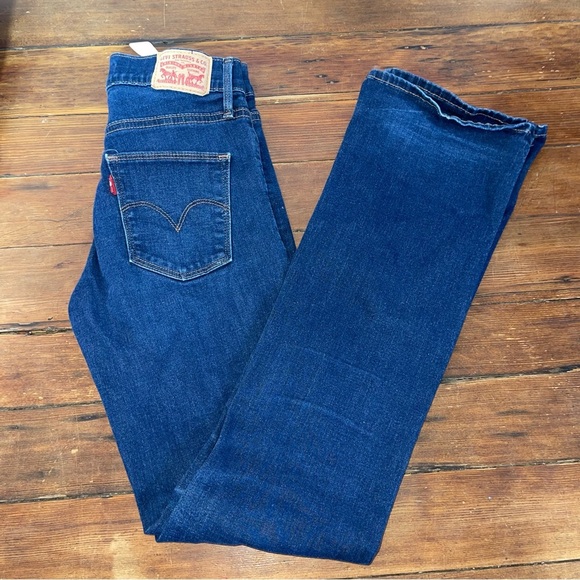 Levi's Blue Jeans slimming boot size 27 - Picture 1 of 6